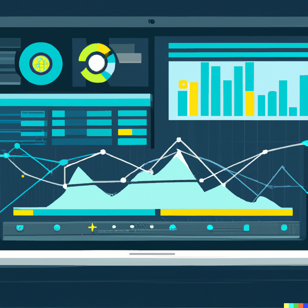 DALL·E 2024-02-13 07.31.10 - software dashboard with complex analytics and graphs